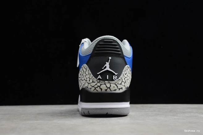 Jordan Air CT8532-400 Varsity Retro 3 Cement Royal 0103